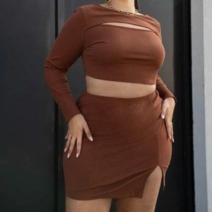 Two Piece Skirt Set